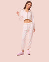 LoveShackFancy | Lillia Cotton Bow Sweatpant | Pastry Pink