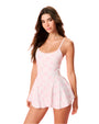 LoveShackFancy | Lunella Printed Active Dress | Victory White