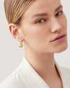 JENNY BIRD | Lyra Huggie Earrings | Gold & Silver