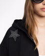 ZADIG & VOLTAIRE | Mia Diamanté Sweatshirt | Black