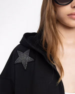 ZADIG & VOLTAIRE | Mia Diamanté Sweatshirt | Black