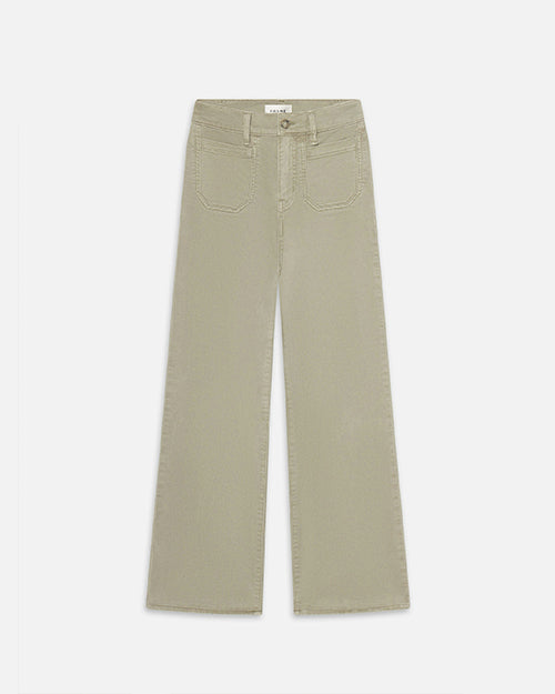 FRAME | Le Slim Palazzo Modernist Pocket Jeans | Thyme