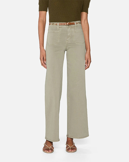 FRAME | Le Slim Palazzo Modernist Pocket Jeans | Thyme
