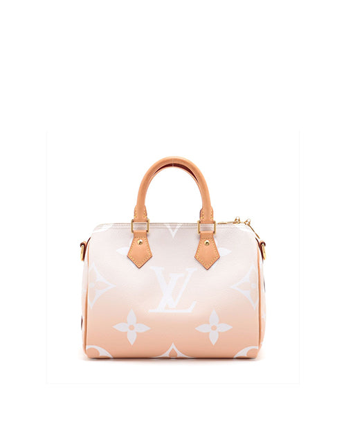 LOUIS VUITTON | Monogram Giant Speedy Bandouliere 25 | Blush