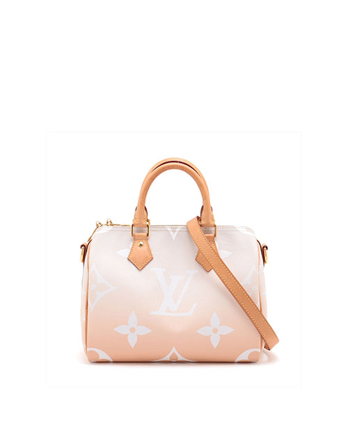 LOUIS VUITTON | Monogram Giant Speedy Bandouliere 25 | Blush