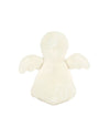 White plush ghost toy with a round featureless head, conical body, and two wings on its back.