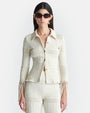 NANUSHKA | Niceta Blouse | Cream