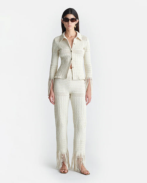 NANUSHKA | Niceta Blouse | Cream