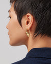 JENNY BIRD | Padlock Heart Earrings | Gold