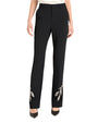CINQ A SEPT | Metal Paisley Kerry Pant | Black