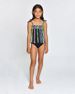 PEIXOTO | Phoebe One-Piece Girl's Swimsuit | Black Multi