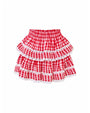 LoveShackFancy | Ruffle Mini Skirt | Cupid Bow Crows