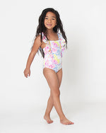 SHADE CRITTERS | Girls Ruffle Sleeve One Piece | Floral Eyelet