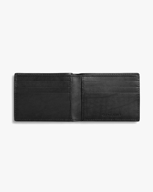 SHINOLA | Slim Bifold Vachetta Wallet | Black