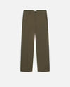 FRAME | Straight Leg Chino Trousers | Moss Green