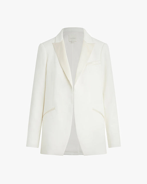 FAVORITE DAUGHTER | The Suiting Blazer | Ivory