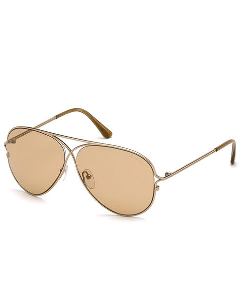 TOM FORD PRIVATE COLLECTION | Tom N.4 Men Sunglasses | Shiny Rose Gold
