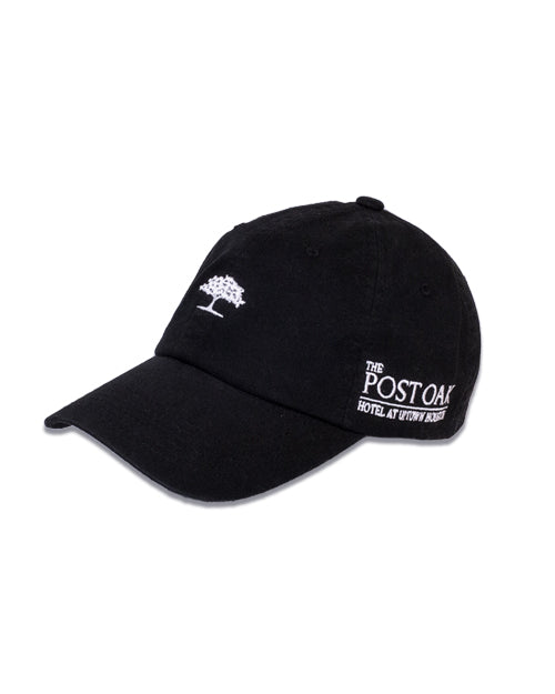 THE POST OAK | Logo Tree Cap | Black