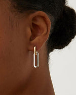 JENNY BIRD | Teeni Detachable Link Earrings | Two-Tone