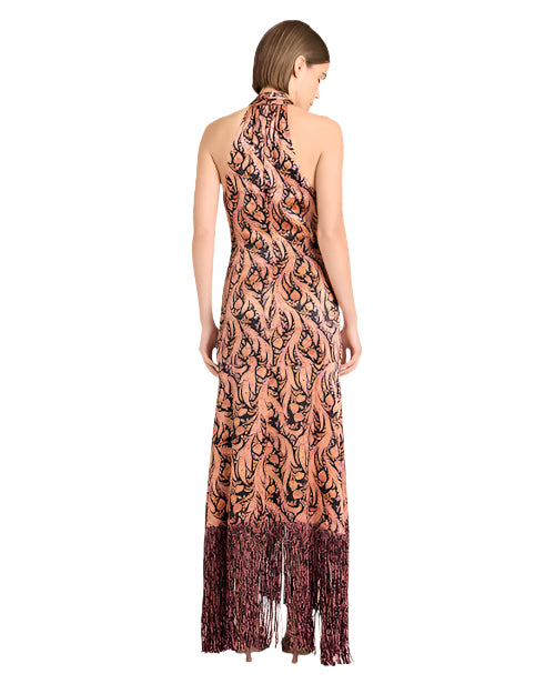 CINQ A SEPT | Charming Paisley Teresa Dress | Obsidian Multi