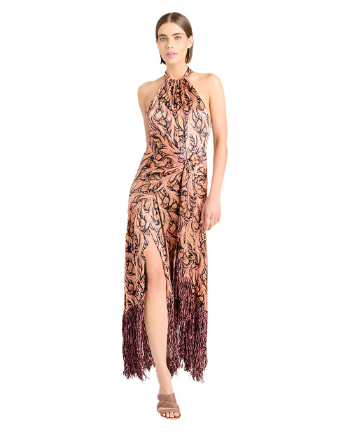 CINQ A SEPT | Charming Paisley Teresa Dress | Obsidian Multi