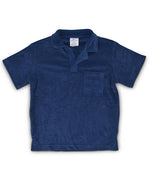 SHADE CRITTERS | Terry Boys Polo Shirt | Navy