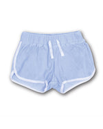 SHADE CRITTERS | Terry Girls Drawstring Short | Blue