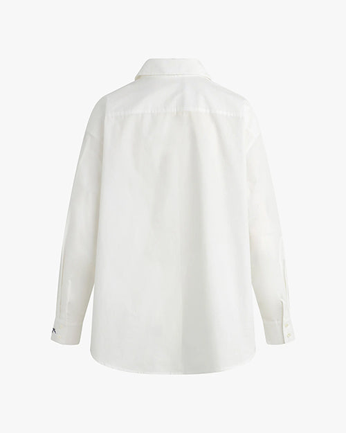 FAVORITE DAUGHTER | The Zip It Shirt | White