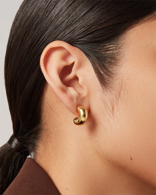 JENNY BIRD | Tome Hoop Small Earrings | Gold