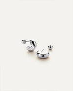 JENNY BIRD | Tome Hoop Small Earrings | Silver