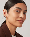 JENNY BIRD | Tome Hoop Small Earrings | Silver