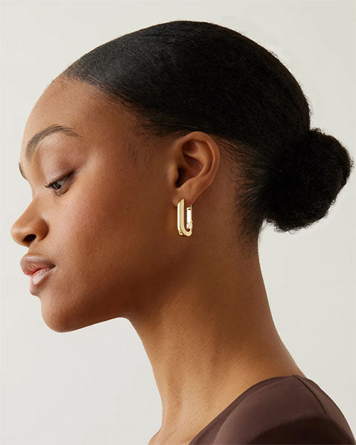 JENNY BIRD | U-Link Earrings | Gold