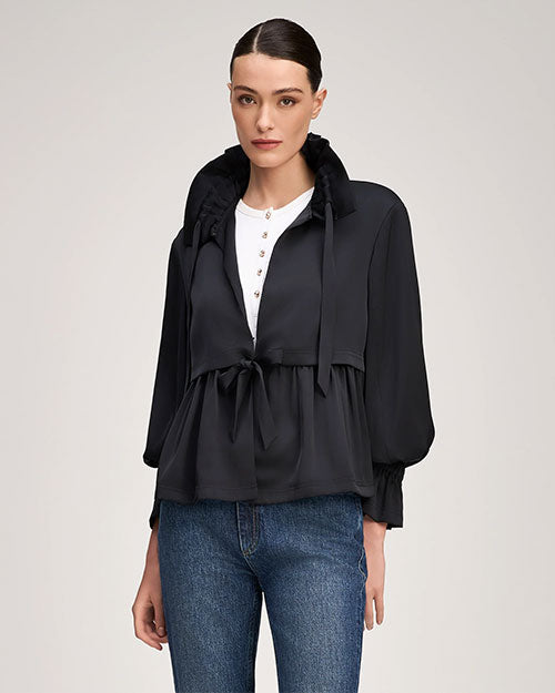 CINQ A SEPT | Azira Jacket | Black
