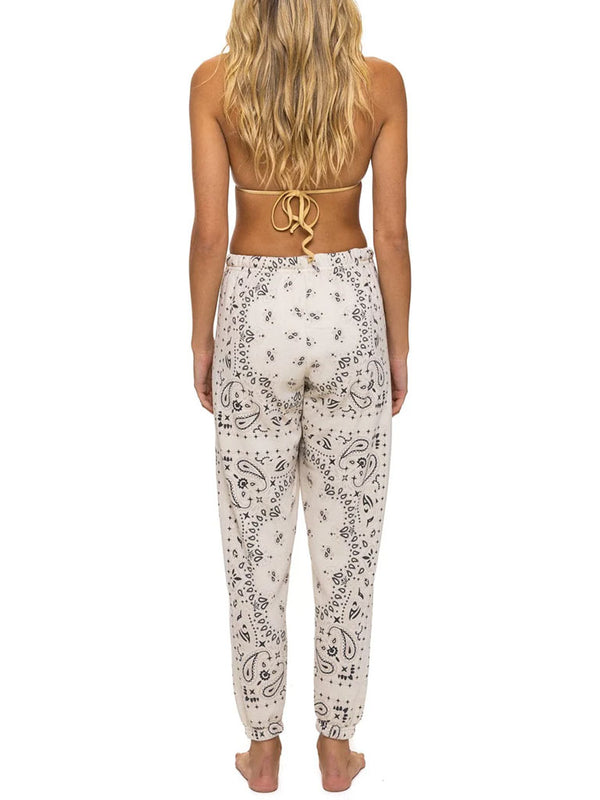 AVIATOR NATION | Bandana Sweatpants | Vintage White