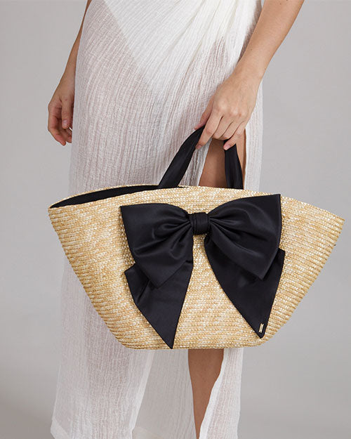 EUGENIA KIM | Carlotta Tote | Natural & Black