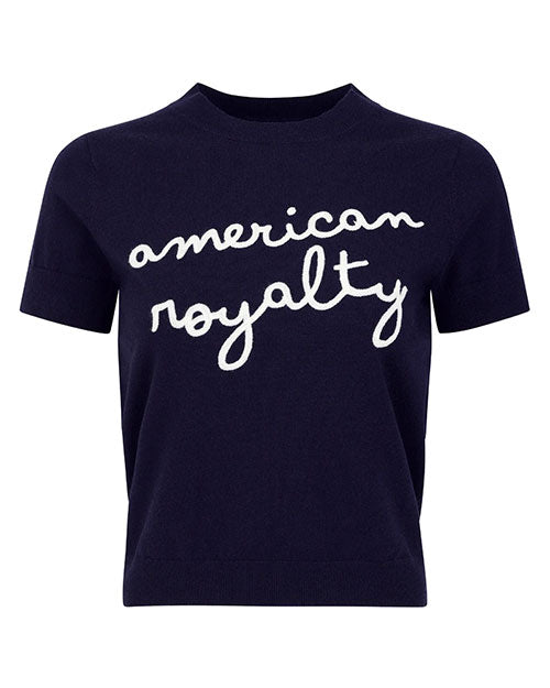 BORN A KENNEDY | Hyannis Knit Tee | Midnight