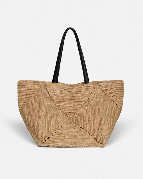 NANUSHKA | Origami Tote Large | Raffia – 29 North Boutique at The