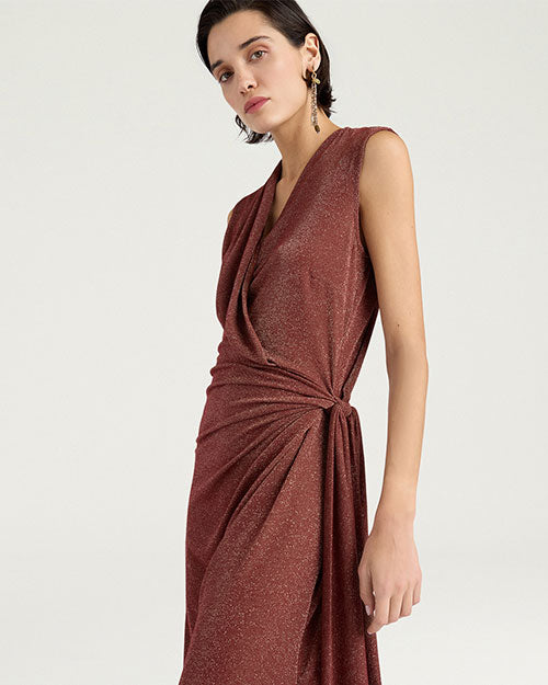 MOMONI | Roca Dress | Brick