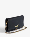 ZADIG & VOLTAIRE | Rock Clutch | Ink Gold