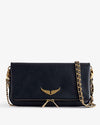 ZADIG & VOLTAIRE | Rock Clutch | Ink Gold