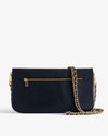 ZADIG & VOLTAIRE | Rock Clutch | Ink Gold