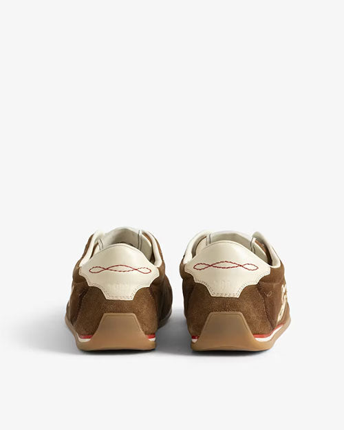 ZADIG & VOLTAIRE | ZV Suede Dance Sneakers | Cognac – 29 North
