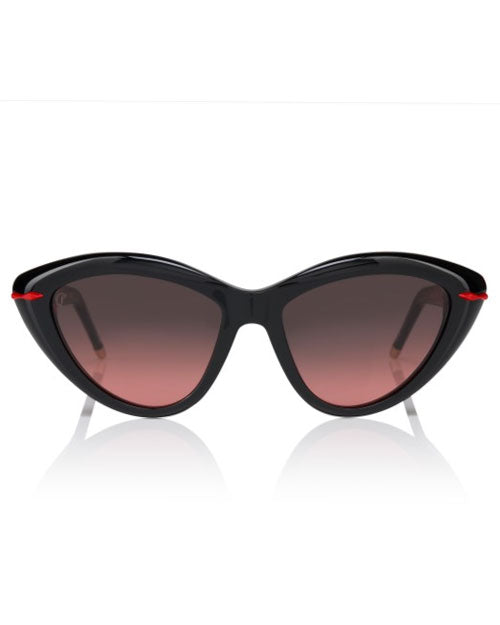CHRISTIAN LOUBOUTIN | Kate Women Sunglasses | Black Smoke