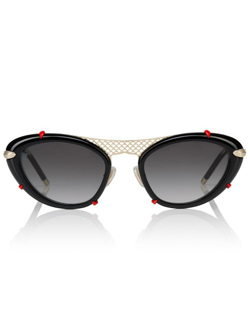 CHRISTIAN LOUBOUTIN | Dolly Women Sunglasses | Shiny Black