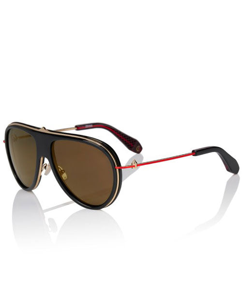 CHRISTIAN LOUBOUTIN | Greggo Men Sunglasses | Black Smoke