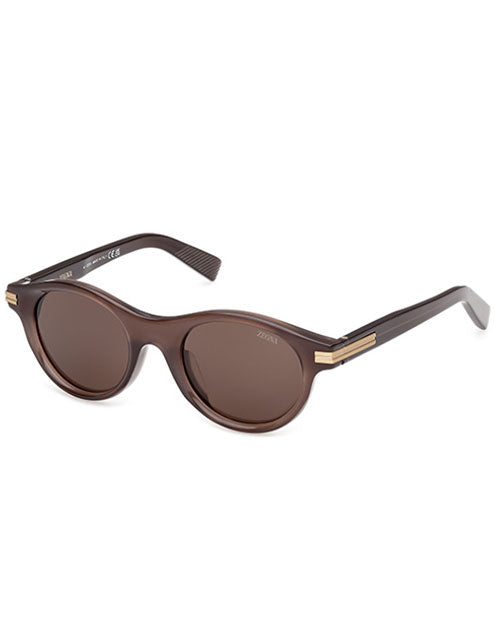 ZEGNA | Ermenegildo Men Sunglasses | Dark Brown