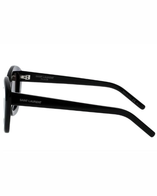 Stylish black sunglasses, perfect for adding flair to any summer outfit.
