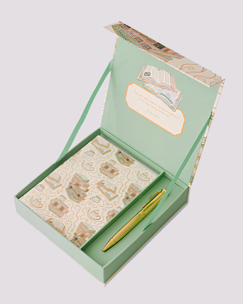 GOOD JUJU INK | Luxury Stationery | Cozy Book Stack