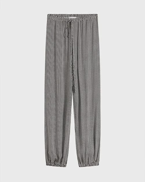 BONDI BORN | Salema Balloon Pant | Mocha Dot