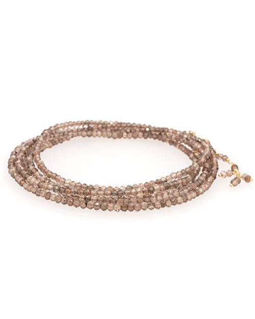 Bracelet - Necklace Wrap on white background.